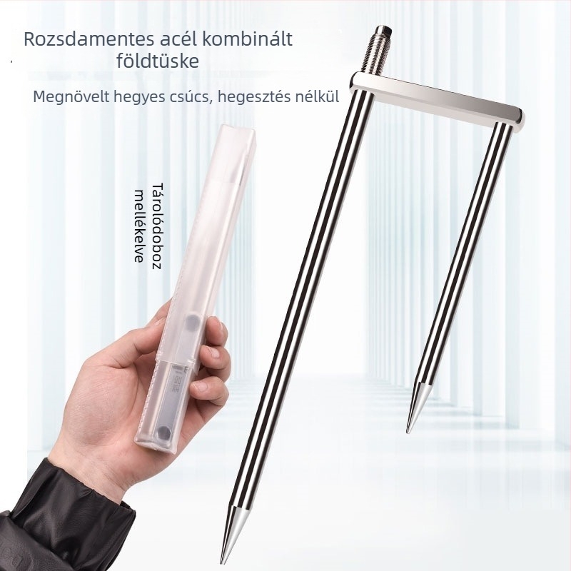 12 mm-es esernyőtalp dugó rozsdamentes acélból/vasból, univerzális illeszkedés