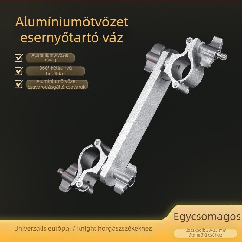 Kiterjesztett horgászszék napernyőtartó állvány, 22–25 cm-es kompatibilitással, többirányú állíthatóság, európai stílus