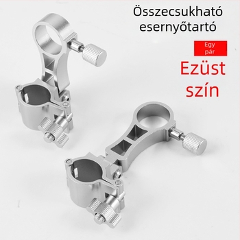 Ötvözetből készült beépített napernyőtartó összecsukható horgász székre