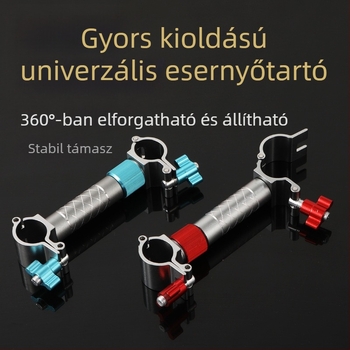 Megerősített horgászszék esernyő-tartóval, kiegészítőkkel, különleges esernyő-tartó horgászathoz, horgász felszerelés és doboz