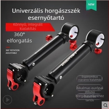 Chaoyu horgász széke esernyőállvány kiegészítő – univerzális, hosszabbított, szélálló, többfunkciós raftos horgászathoz esernyő tartó rögzítő klipekkel