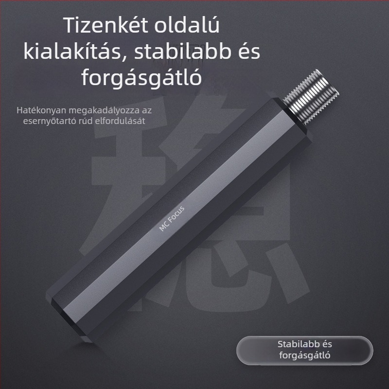 Jia Diaoni Horgász esernyő rúd csatlakozófej Rúd csatlakozó esernyőhöz Esernyő keret alkatrészek Horgász kellékek