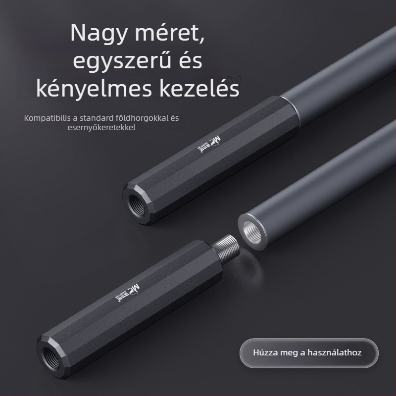 Jia Diaoni Horgász esernyő rúd csatlakozófej Rúd csatlakozó esernyőhöz Esernyő keret alkatrészek Horgász kellékek