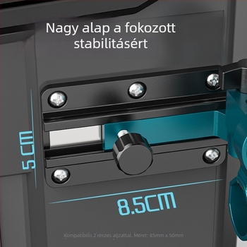 Magnézium-alumínium ötvözetből készült, nagy méretű, univerzális összecsukható toronytartó horgászkészülékhez, 360°