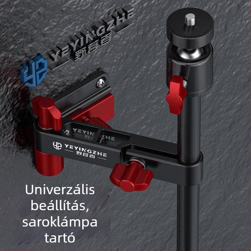 Teleszkópos összecsukható lámpatartó kempingezéshez és horgászathoz — univerzális lámpatartó a horgász dobozhoz és székhez