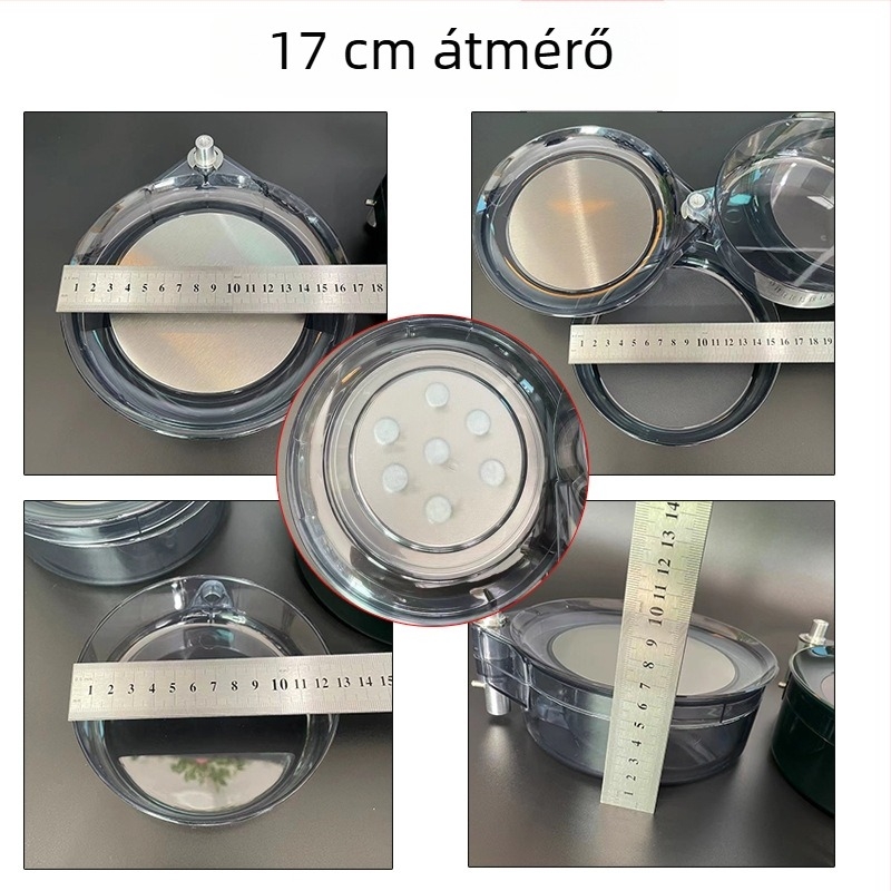 Három az egyben: mágneses csalira tálca, mini horgász doboz székkel és csalités tartóval, PC 17 cm mágneses csali doboz
