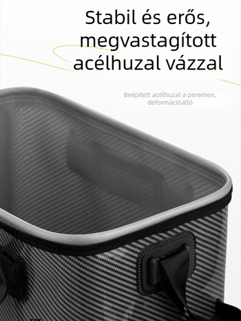 EVA horgász kanna integrált élőhal tartállyal — többfunkciós felszerelés