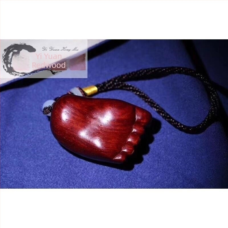 Blood Sandalwood autó díszfigura, kis asztali függő figurka, fafaragás / gyökérfaragás