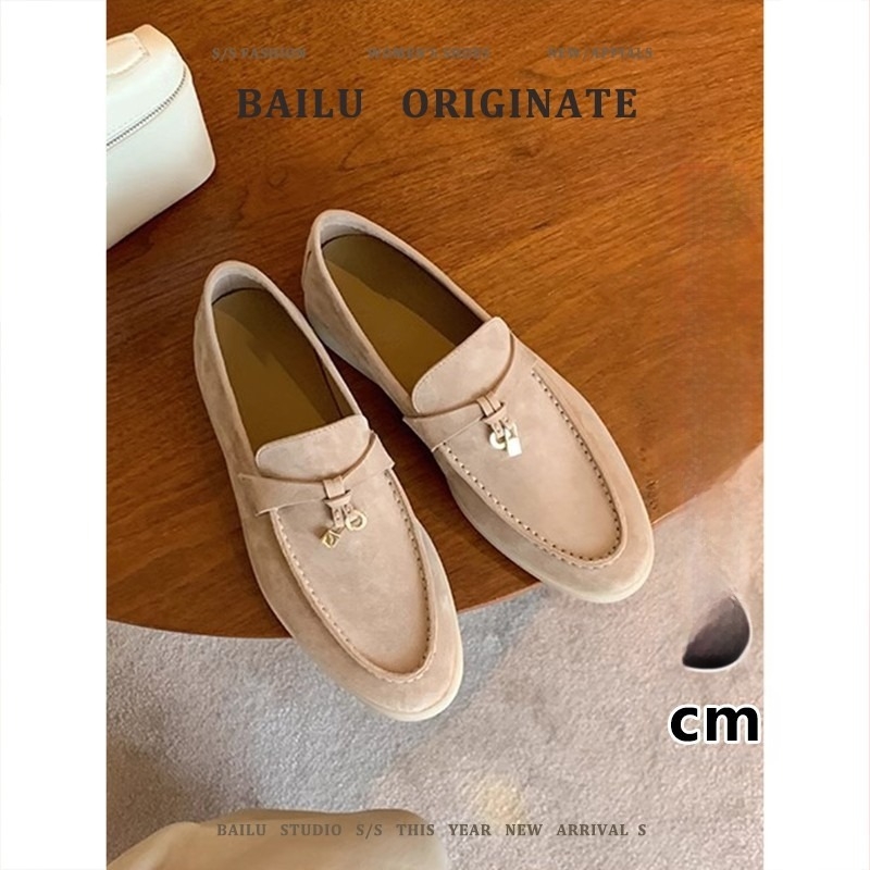 Női magasságot növelő bojtos csatos loafers, slip-on, valódi bőr, puha talp, régi pénz stílus