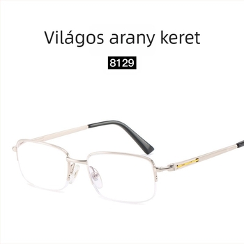 Xiangzhan kékfény elleni olvasószemüveg, uniszex, négyszögletes full-frame keret, lencsék rezinből, sugárzás elleni és UV védelem