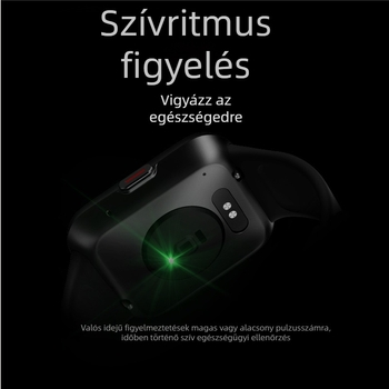 Id208bt Okosóra Bluetooth hívásokkal, 1,69 hüvelykes TFT kijelző, pulzus, vérnyomás, sport és egészség, testreszabható