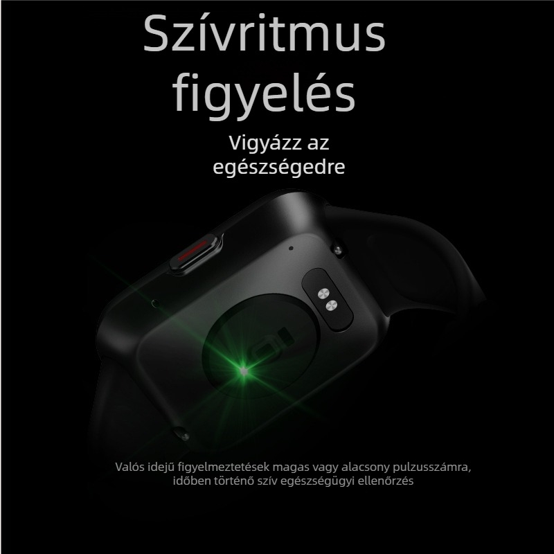 Id208bt Okosóra Bluetooth hívásokkal, 1,69 hüvelykes TFT kijelző, pulzus, vérnyomás, sport és egészség, testreszabható