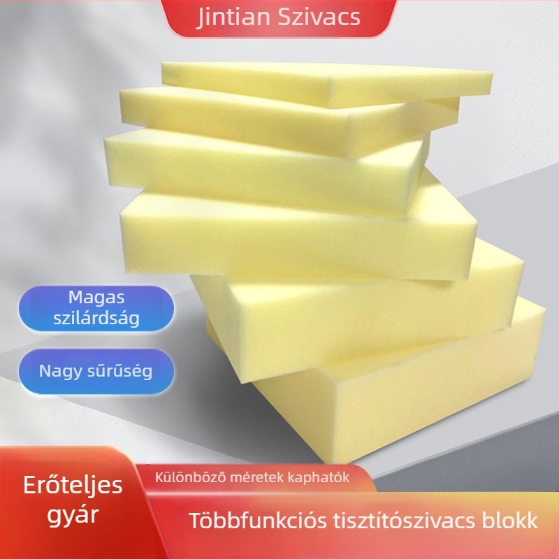 Nagy sűrűségű szivacs autómosáshoz és külső falak tisztításához, háztartási nedvszívó szivacs