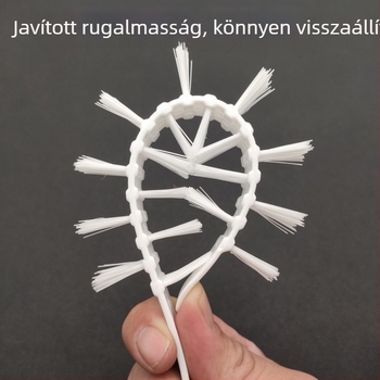 Hosszú nyelű mosógép tisztító ecset – a belső dob és a fal közötti rések tisztítására