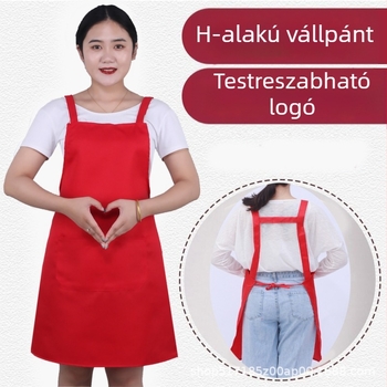 Személyre szabott logóval ellátott vízálló kötény