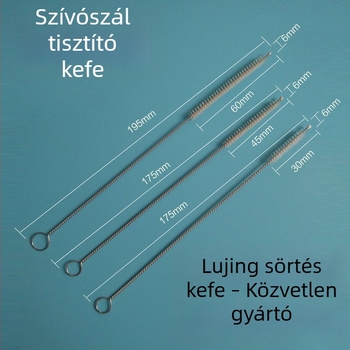 Hosszú fogantyújú pohárkefe tartós szivacs tisztítóval, konyhai használatra