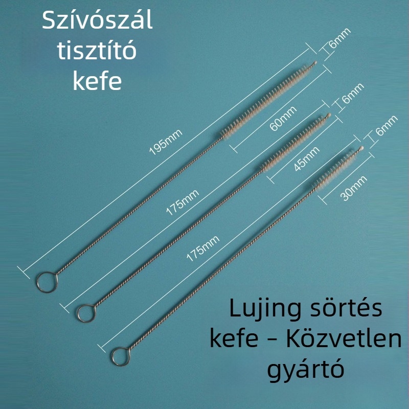 Hosszú fogantyújú pohárkefe tartós szivacs tisztítóval, konyhai használatra