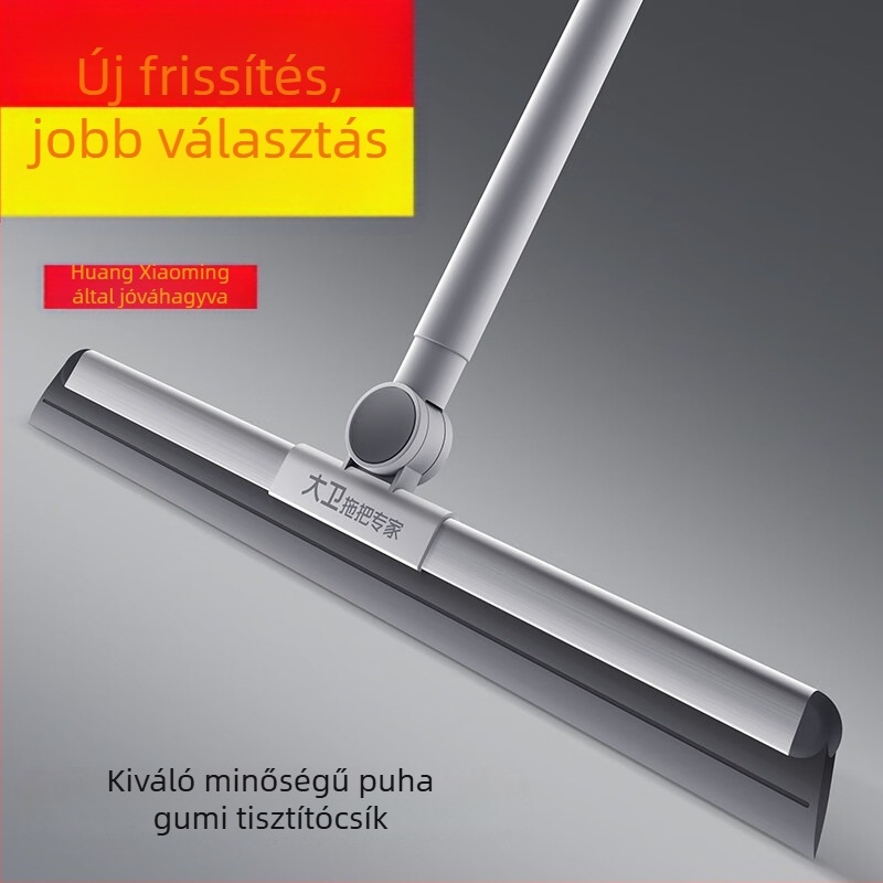 Daweier Új Mágikus Seprű Otthoni Használatra, Fürdőszobai Padlótisztító és Vízeltávolító, Szilikon Kettős Használat, Fejlesztett Változat F12