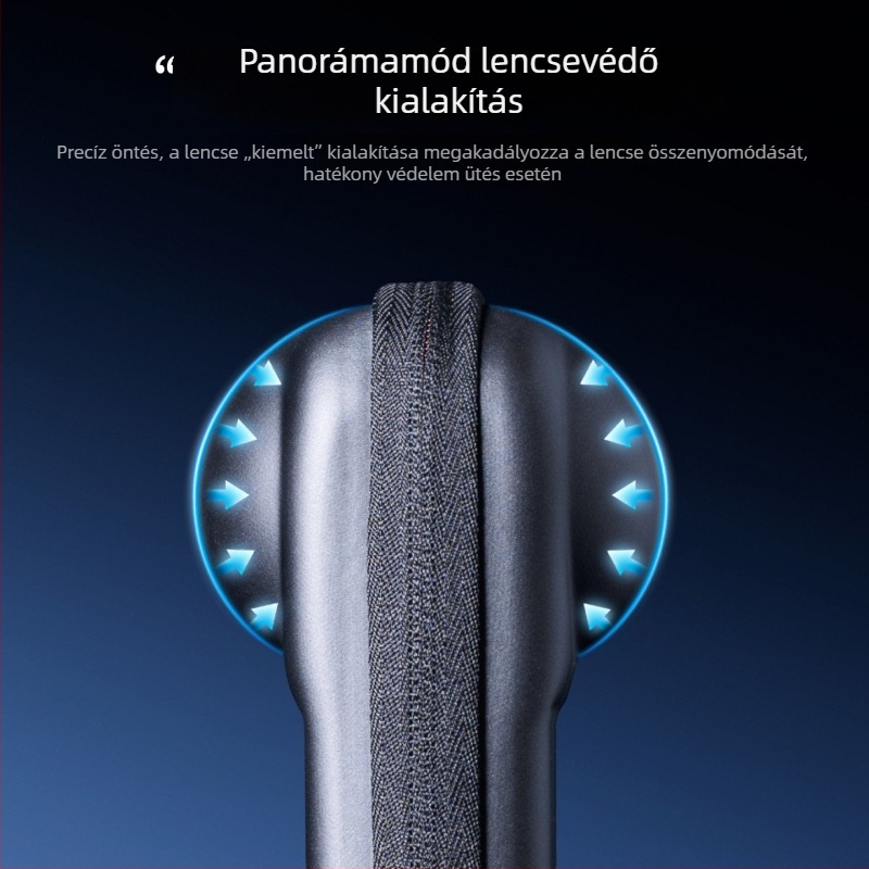 Telesin Insta360 X5/X4 testtároló táska és panoráma kamera védőtok Shadow Stone 360 kiegészítőkkel