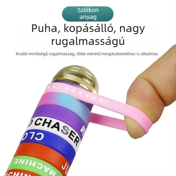 Szilikon csúszásmentes gyűrűvel ellátott horgászbot fogantyú burkolat