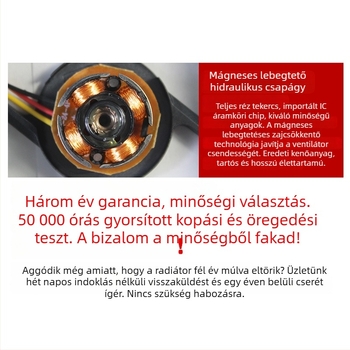 Xuanbing 100 LED CPU hűtő asztali számítógépekhez, AMD, kompatibil 1155/775 foglalatokkal, halk nyomásos CPU ventilátor