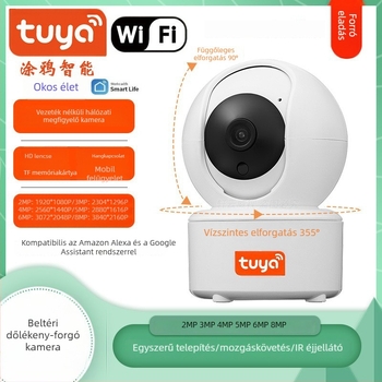 8MP 4K Bluetooth HD beltéri PTZ Wi-Fi IP kamera