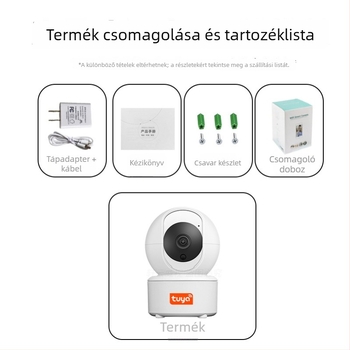 8MP 4K Bluetooth HD beltéri PTZ Wi-Fi IP kamera