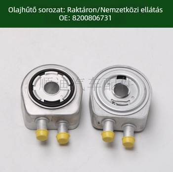 Motorolaj-hűtő és váltóhűtő 8200806731