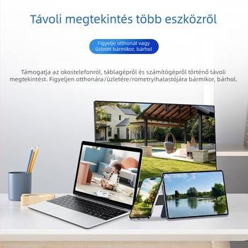 Kültéri IP kamera színes éjszakai képekkel, vízálló, intelligens megfigyelés, PoE táplálás, 3MP/2K, 2.4mm objektív, beltéri és kültéri használatra, Nemzeti szabvány