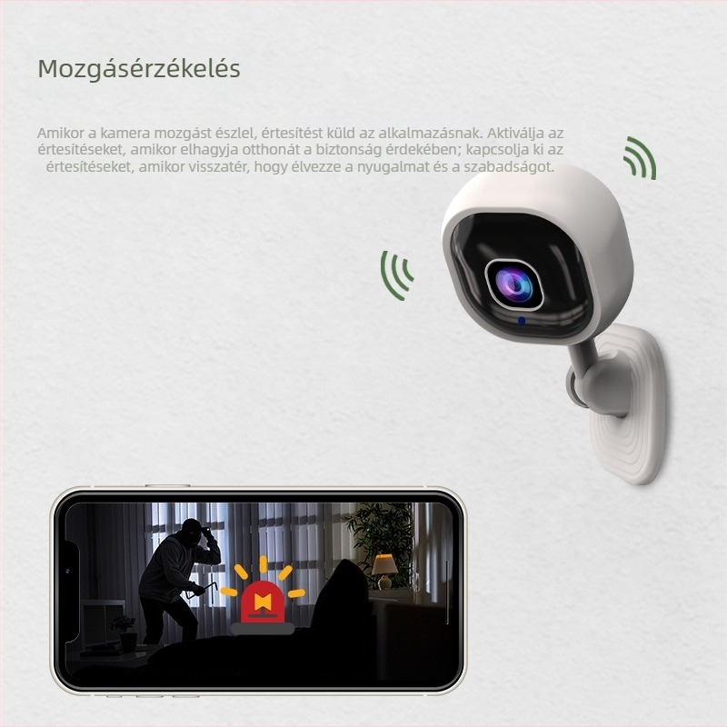 A3 1080p vezeték nélküli biztonsági kamera kétirányú interkommal