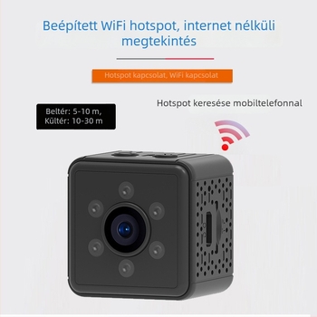 Vezeték nélküli otthoni okos kamera távoli megfigyeléssel, 1080p HD