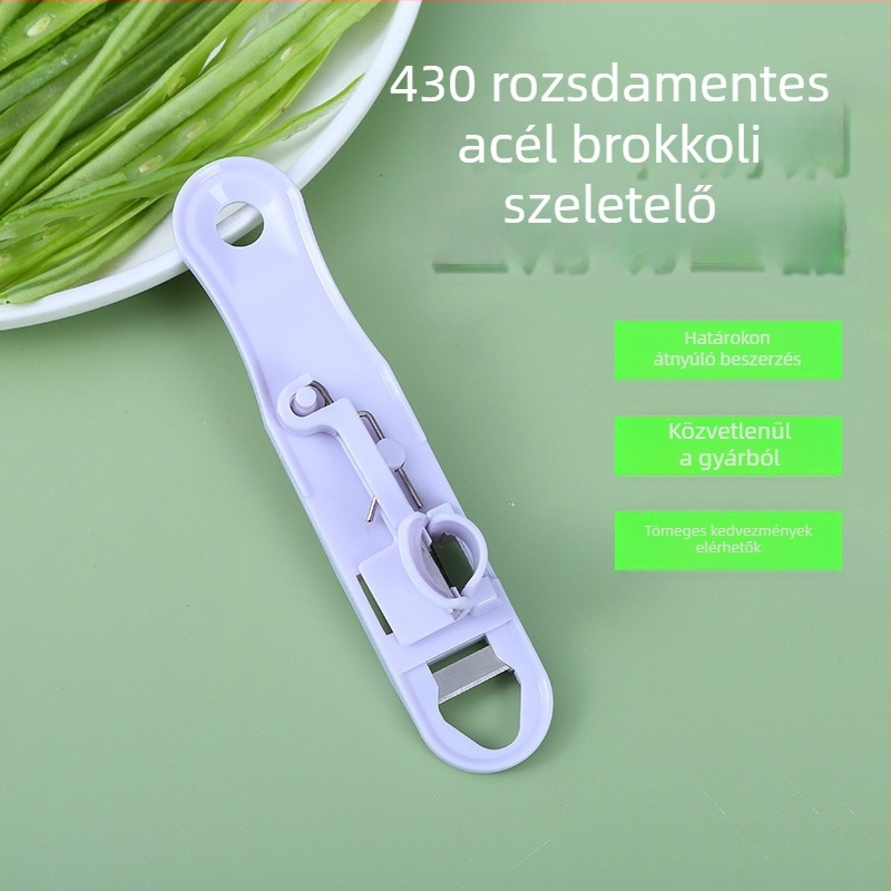 Multifunkcionális zöldségvágó: reszel és vág zöldségeket csíkokra vagy kockákra