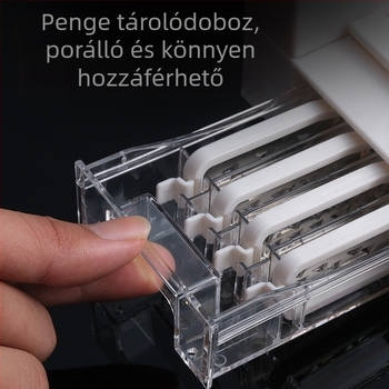 Többfunkciós zöldségvágó kézi hajtású krumplireszelővel és sárgarépareszelővel