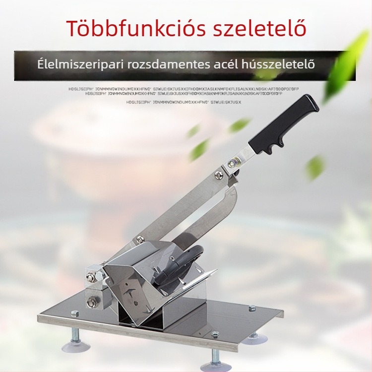 Kézi háztartási szeletelő marha- és bárányhúshoz, szeletekhez, tekercsekhez és reszeléshez