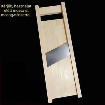 Longjiang többfunkciós konyhai zöldségvágó, vágódeszkával és reszelővel, krumplivágóval