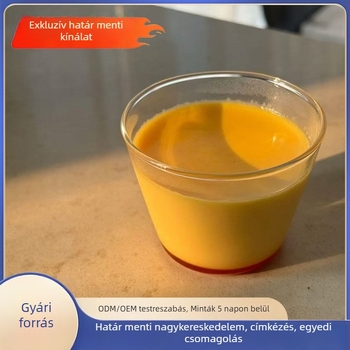Hőálló üvegpuding poharak sütéshez, átlátszó poharak párolt tojáshoz, joghurt és mousse desszertekhez, sütőben is használható