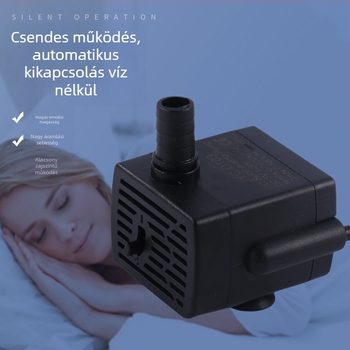 LH-103 Mini merülő vízszivattyú háziállat itatójához, 5V, fehér, hidroponikához