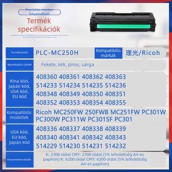Ricoh MC250/MC251/PC301/PC300W/PC311W tonerkazetta