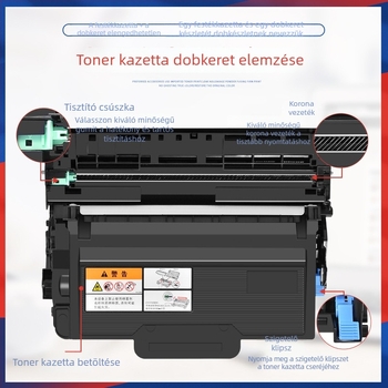 TNP76 tonerkazetta Konica Minolta Bizhub 4000i/5000i-hoz — TNP75 henger