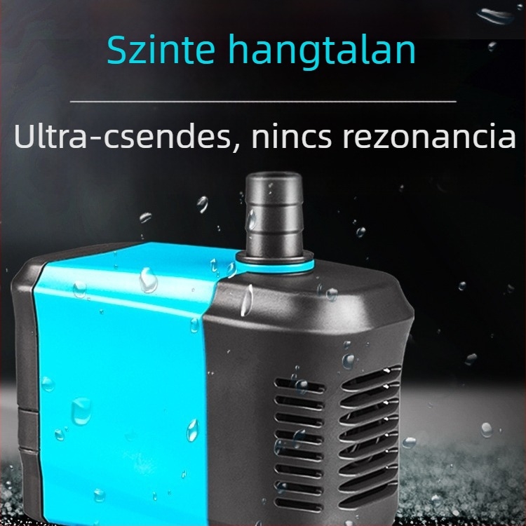 Chuangning merülőszivattyú, csendes szűrőpumpa akváriumhoz, kőbarlangos keringető pumpa, kis vízcsere-szivattyú