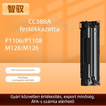 HP CC388X tonerkazetta kompatibilis M126A, M1136, 1008, 1007, M1219nf, P1108, 88A készülékekkel - akár 3000 oldal