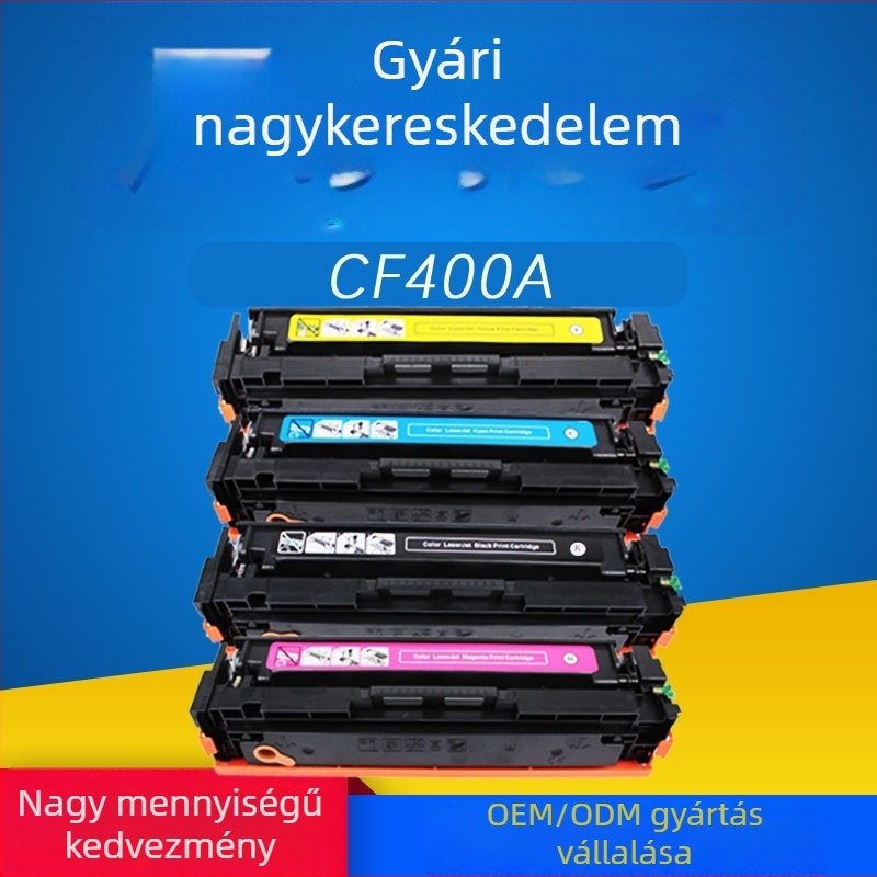CF400A színes toner kazetta HP M252/M252N/M252DN/M252DW/M277/M277N/M277DW/M274n készülékhez – kompatibilis HP201A