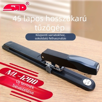Flag ML-1200 Irodai, nehéz kivitelű hosszú karú középső tűzőgép, 45 oldal kapacitás