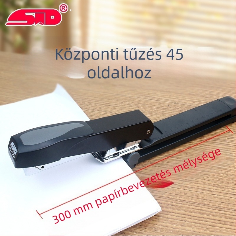 Flag ML-1200 Irodai, nehéz kivitelű hosszú karú középső tűzőgép, 45 oldal kapacitás