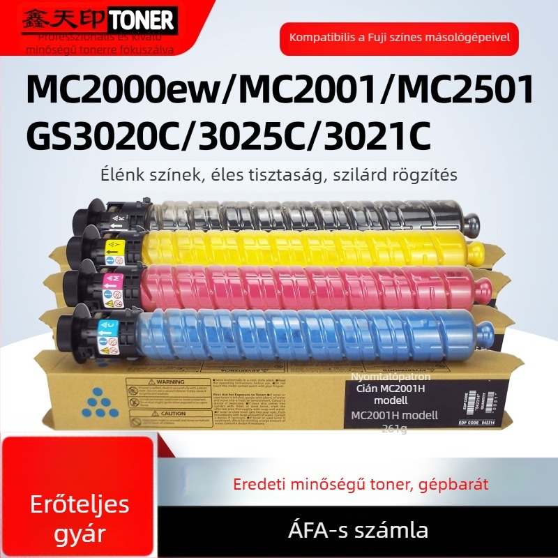 Ricoh MC2001-hez kompatibilis tonerkazetta MC2000EW, MC2501, GS3020C, 3025C, 3021C
