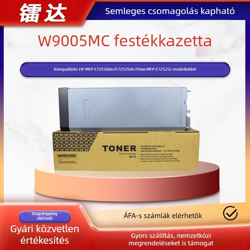 HP W9005MC-kompatibilis tonerkazetta E72525DN, E72530DN és E72535DN másolóhoz