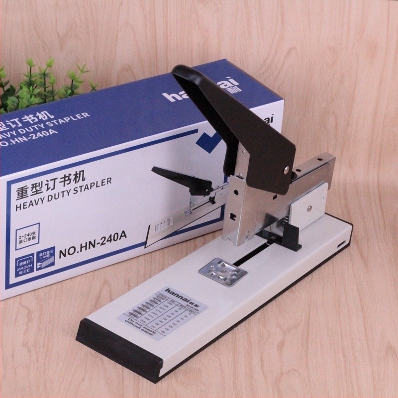 Han Nai HN-240A nehéz terhelésű tűzőgép, 210 lap kapacitással