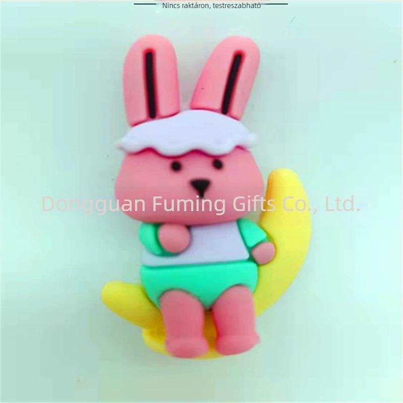 PVC 3D aranyos rajzfilmfigura dekor DIY mini tájhoz – injekciós formázású dísz