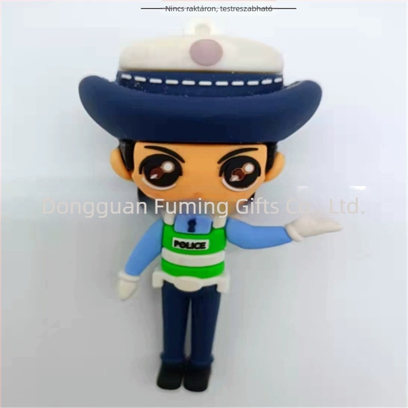 PVC 3D aranyos rajzfilmfigura dekor DIY mini tájhoz – injekciós formázású dísz