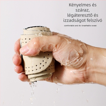 Borjúbőr gyermek talpbetét, szabható, légáteresztő, izzadságot felszívó, antibakteriális, szagtalanító, csúszásmentes, sportos bőr talpbetét
